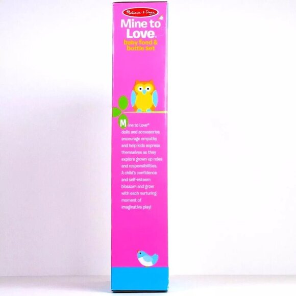Melissa & Doug Mine to Love Baby Food & Bottle Set with 8 Doll‎ - Sized Pieces - Picture 6 of 7